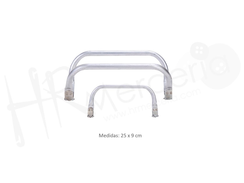 Boquilla de aluminio 25 x 9 cm MC0104 3 pz
