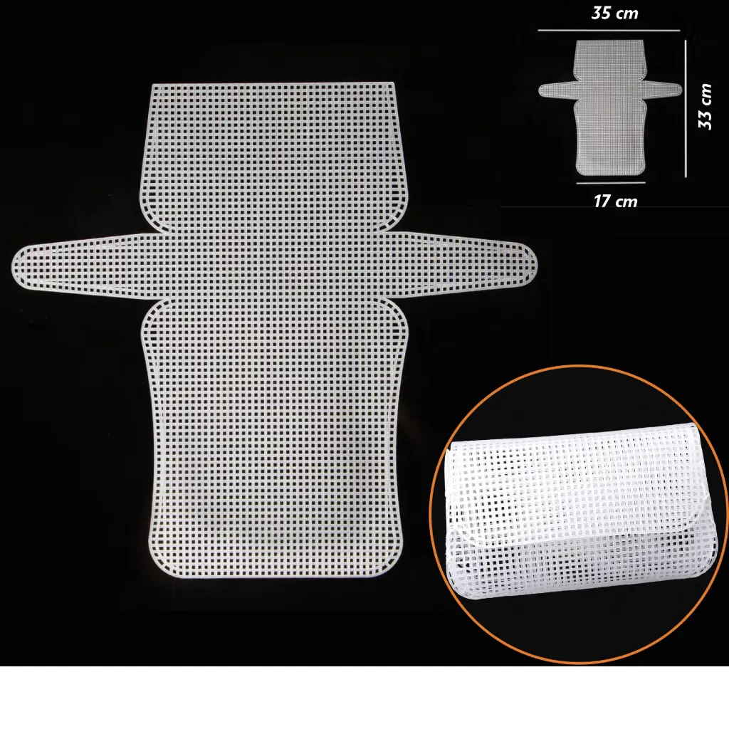 Malla plastico para bolsos FR1084 Pack 3 ud.