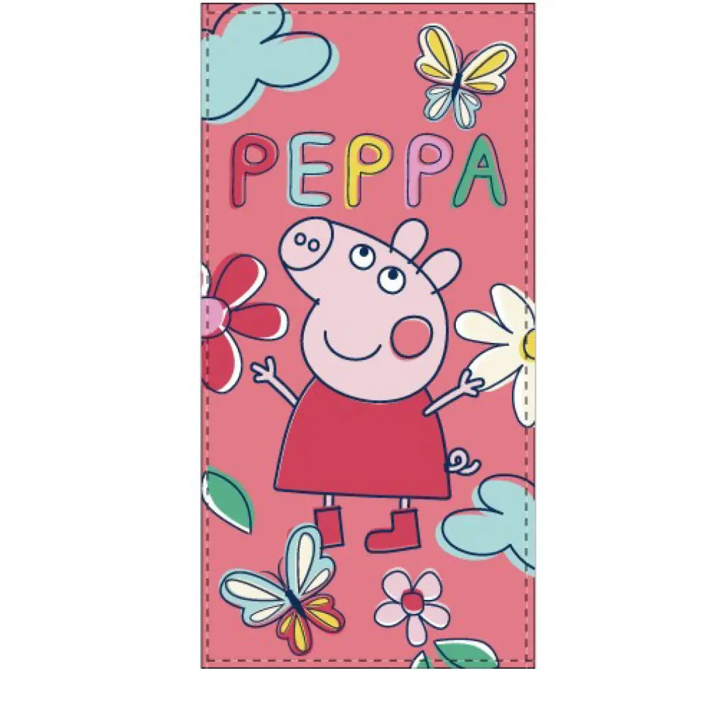 Toalla baño microfibra Peppa