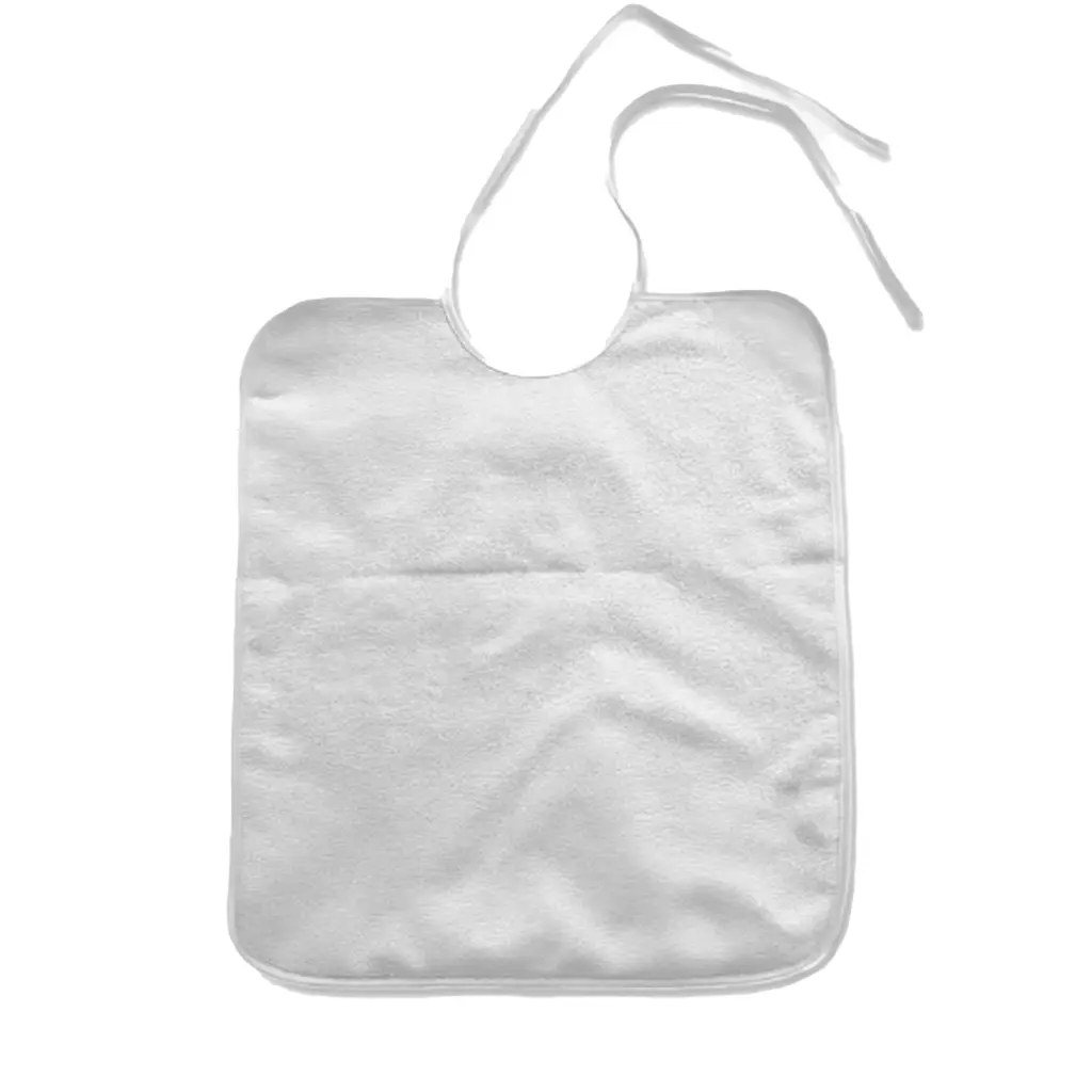 Babero super plastificado adulto 40X50 pack 6 pz