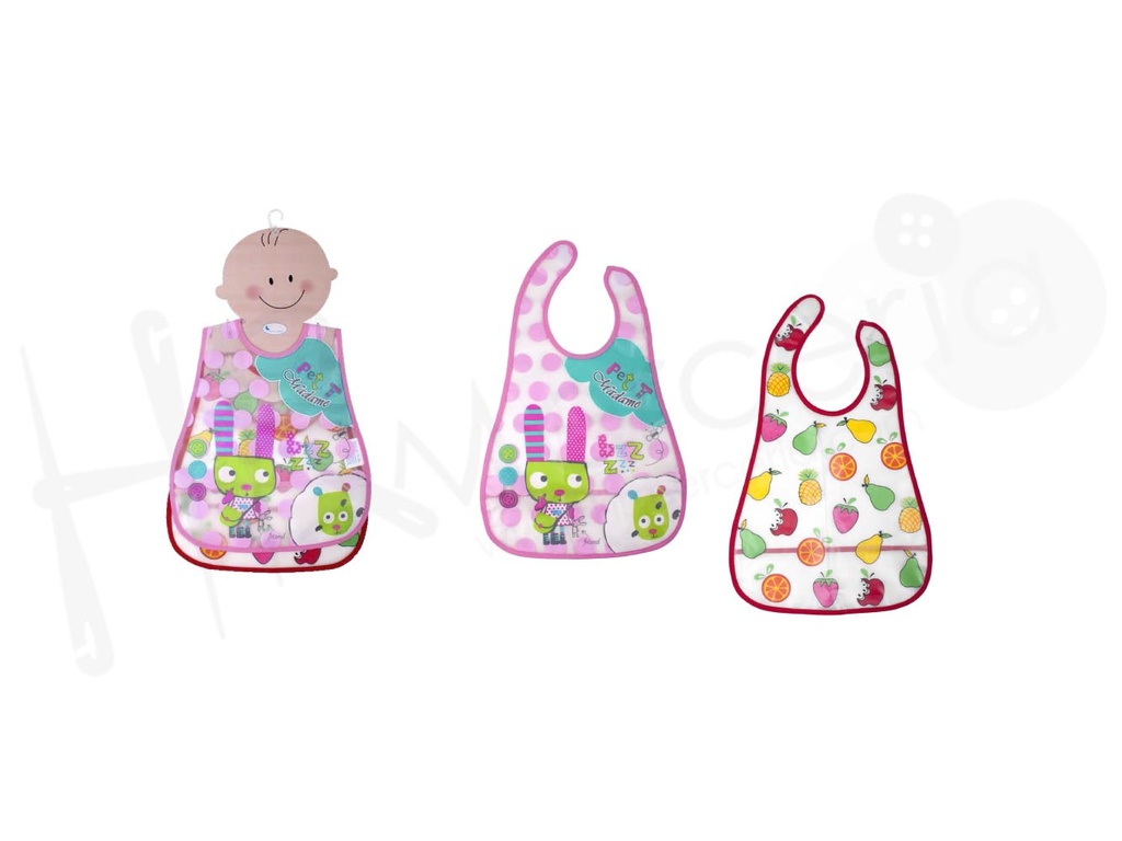 Babero 42 x 44 Peva 282 Pack 2 ud.