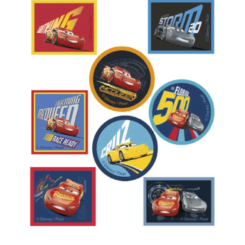 Termoadhesivos 6824 Cars pack 24 pz.