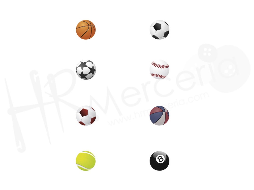 Termoadhesivo estampado 6485 Pack 40 pz