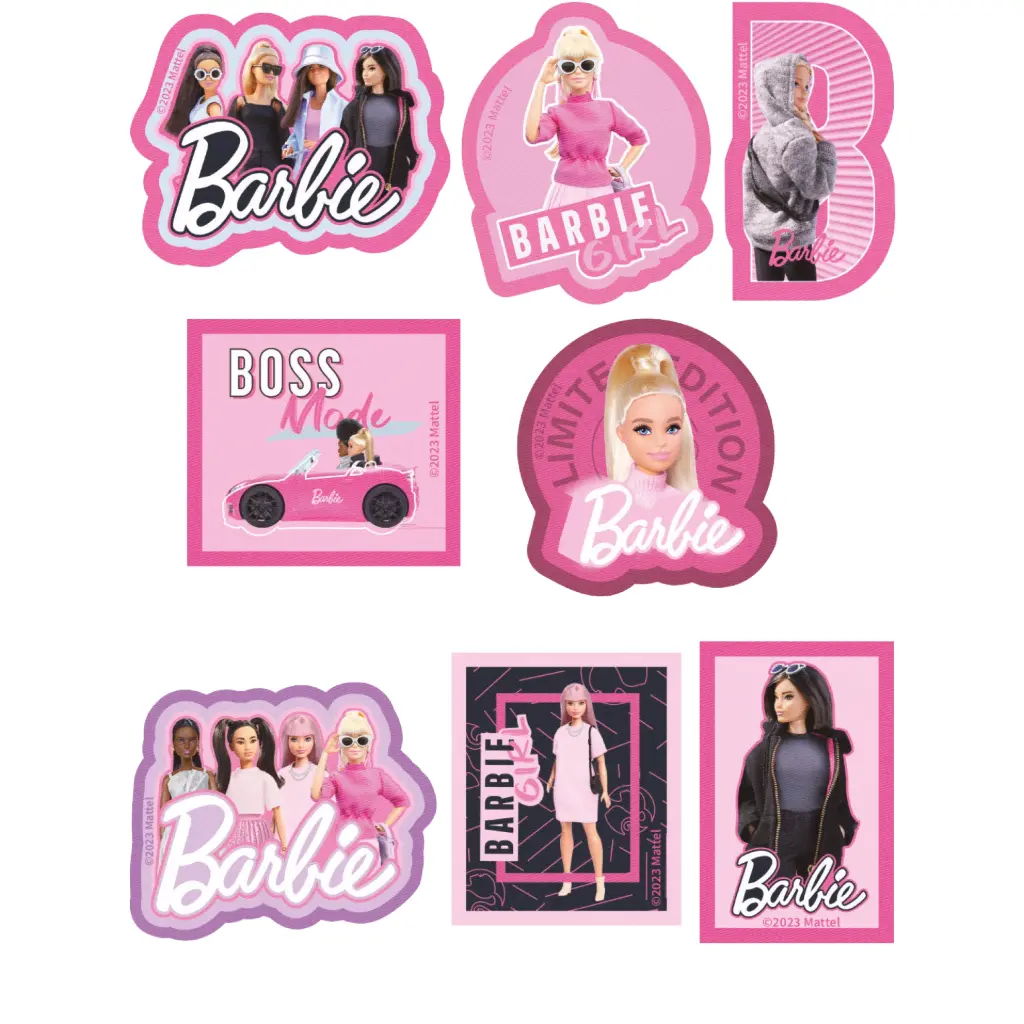 Termoadhesivo impreso 6929 Barbie Pack 24 ud.