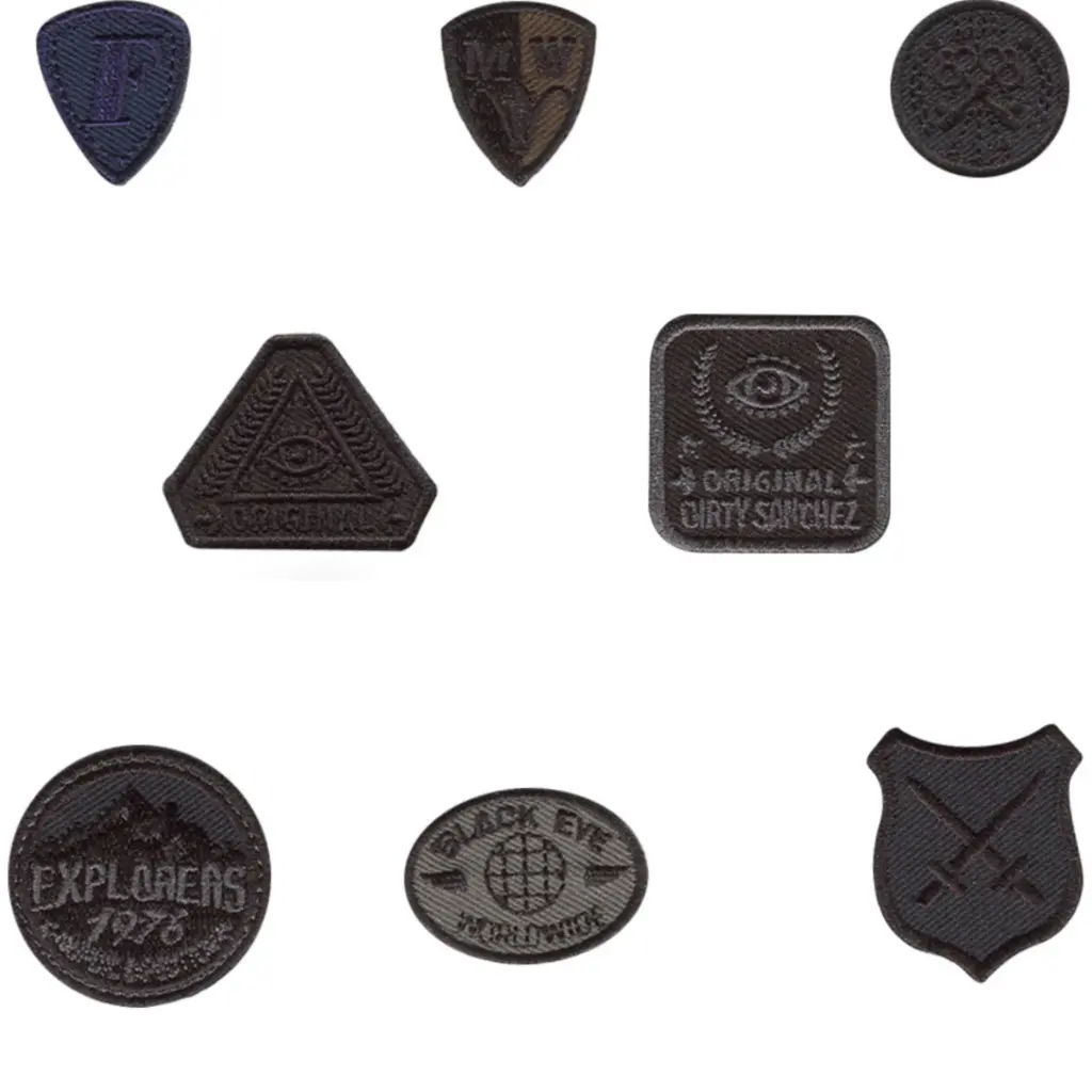 Exp. Termoadhesivos bordados 8246 Pack 40 pz