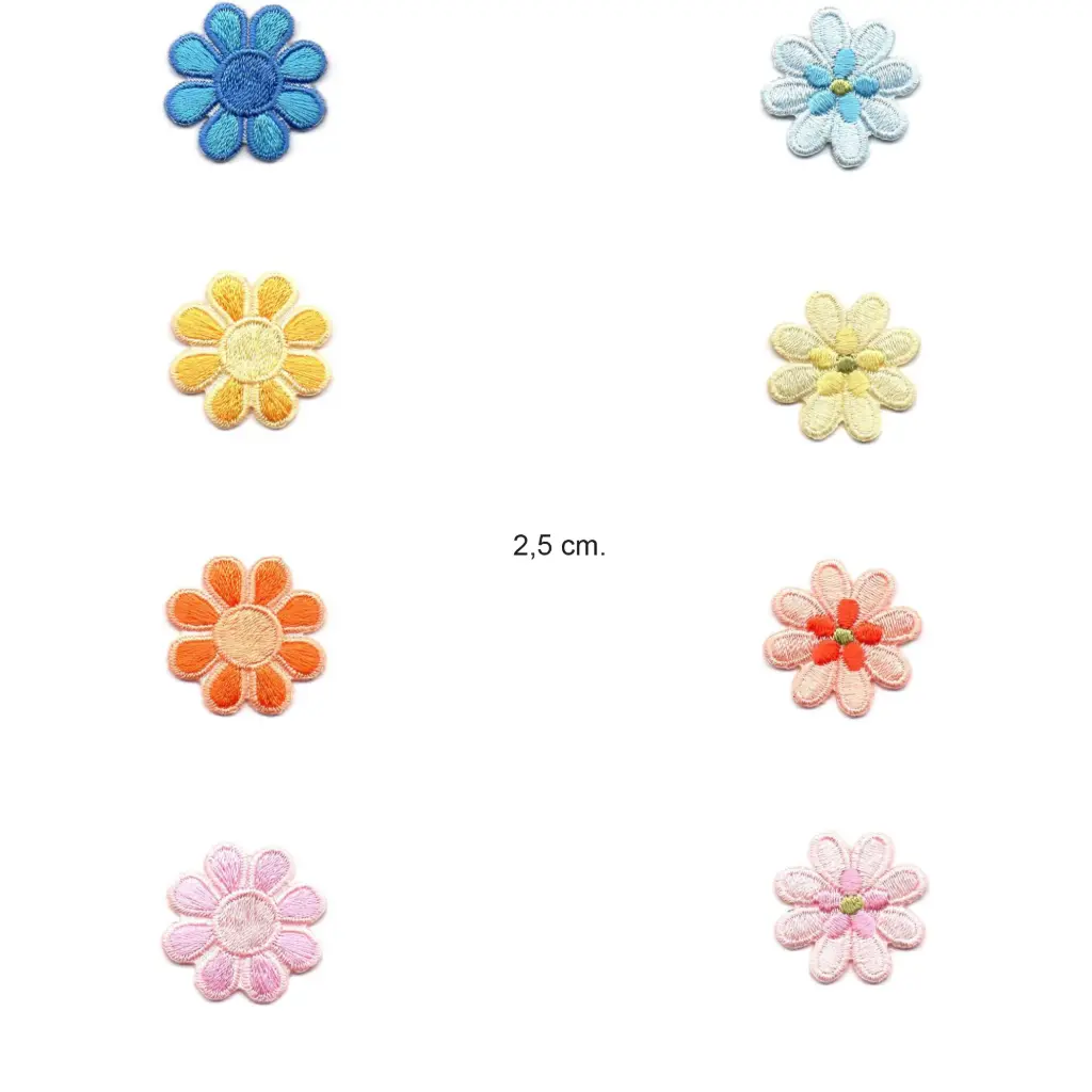 Termoadhesivos bordado 5162 pack 32 pz