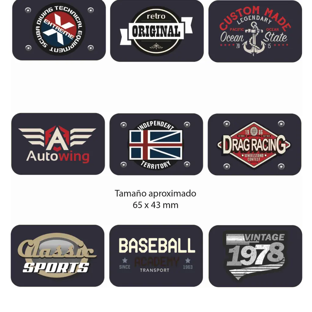 Termoadhesivo impreso 685 Pack 36 pz