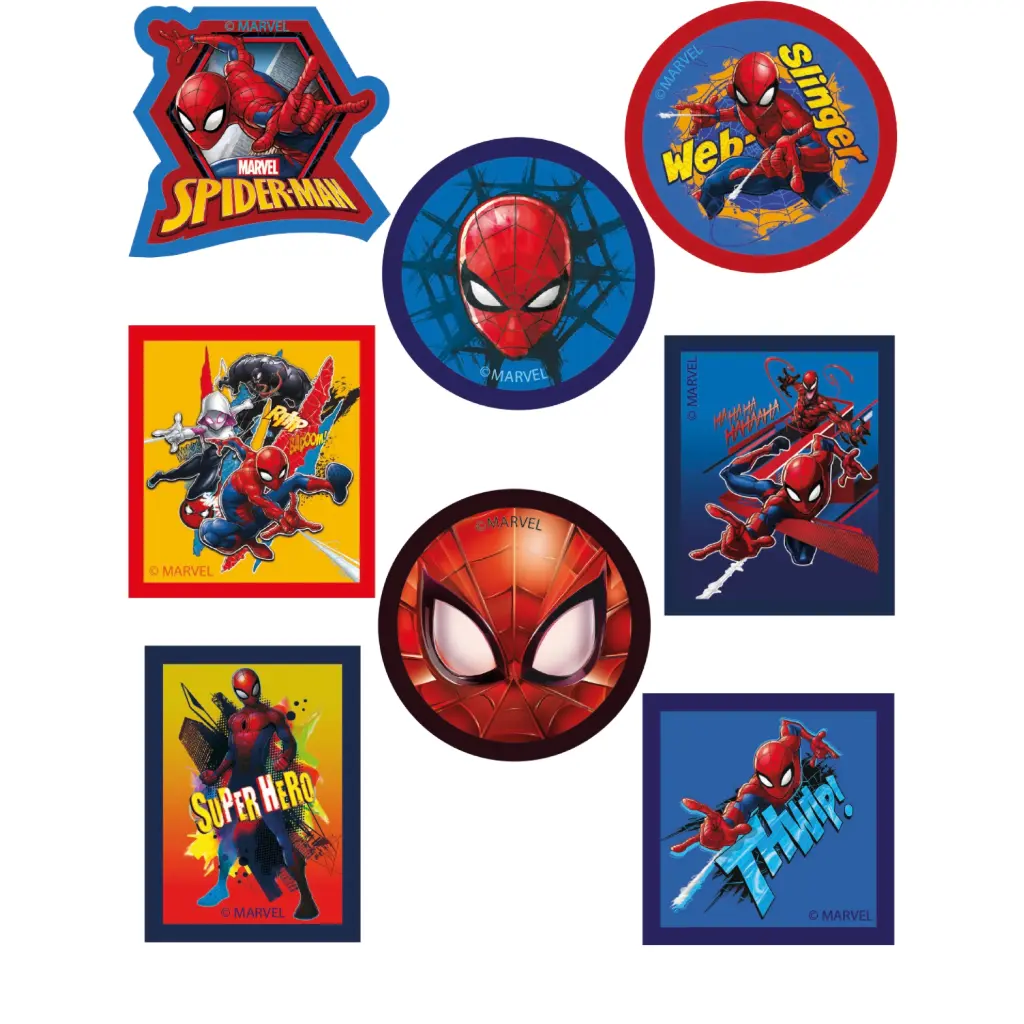Exp termoadhesivos 6905 Spiderman 24 pz.
