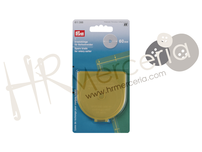 Recambio cuchilla circular Maxi corte recto 60 Prym