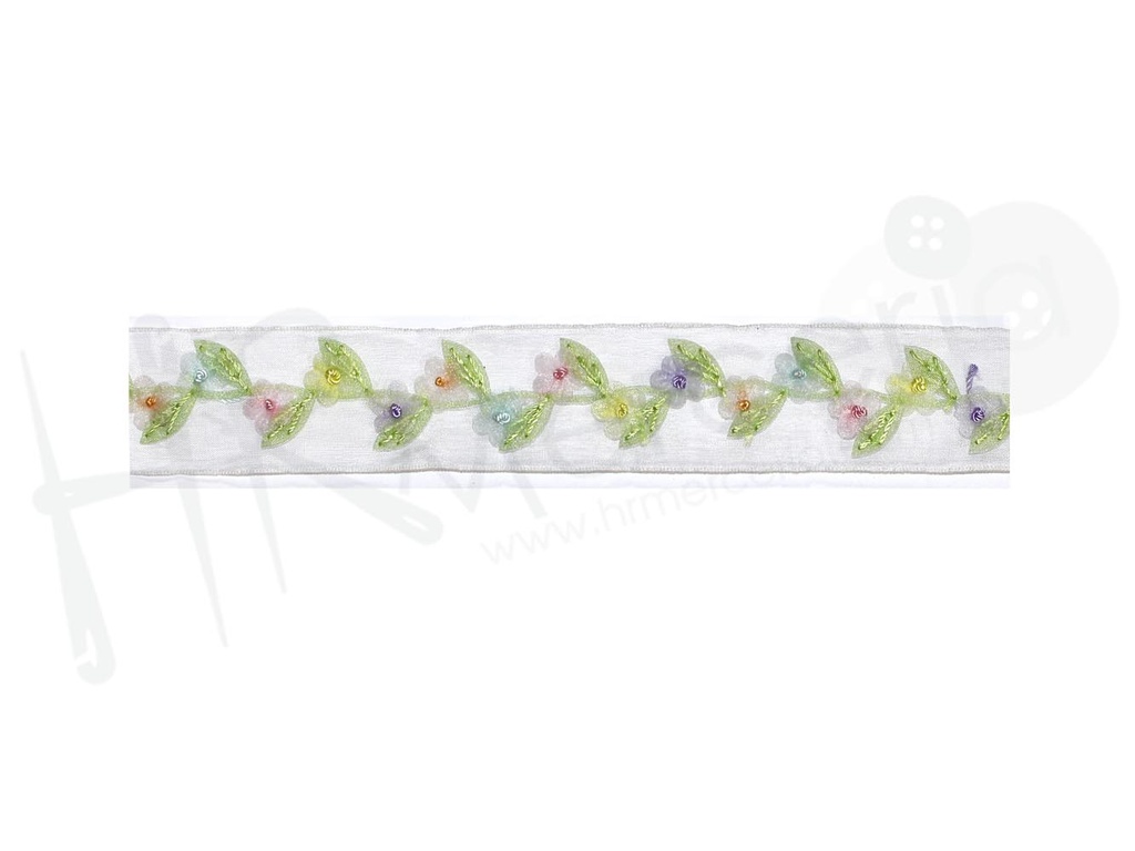 Galon organza 25282 pza 9.2 mts