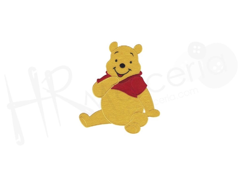 Termoadhesivo bordado 7752 Winnie The Pooh