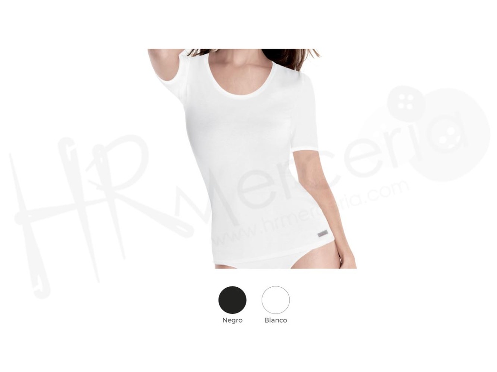 Camiseta Sra M/C Playtex termaltech 4711-APP01BU