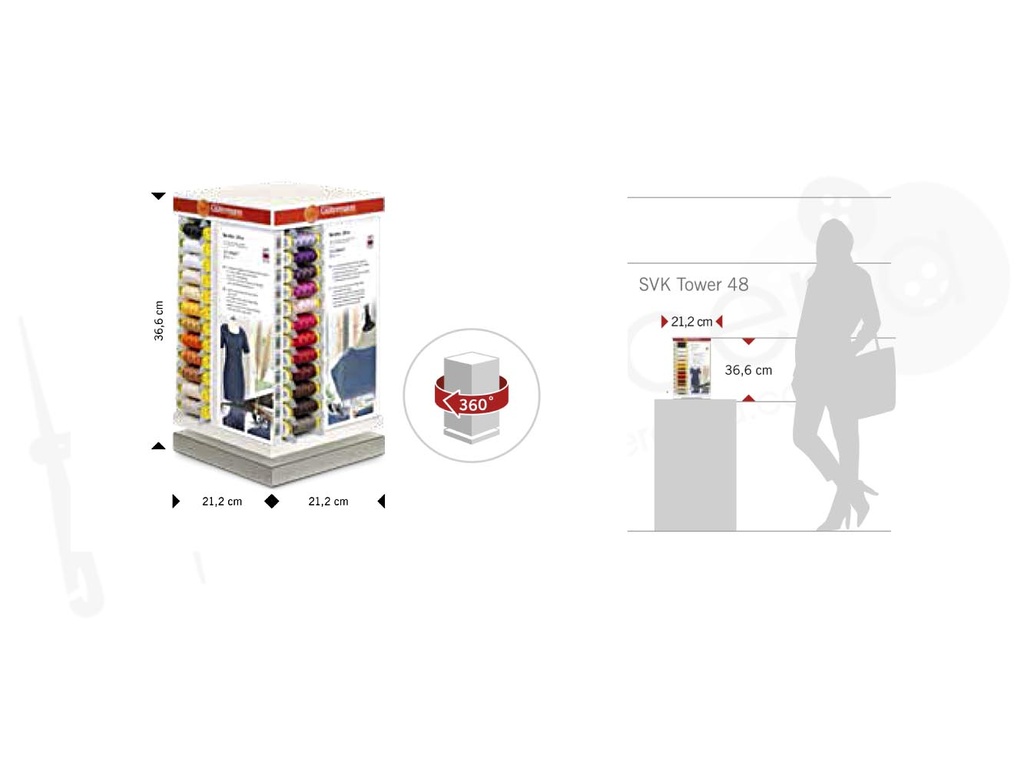 Exp. Maraflex 150 m SVK Tower 48 colores