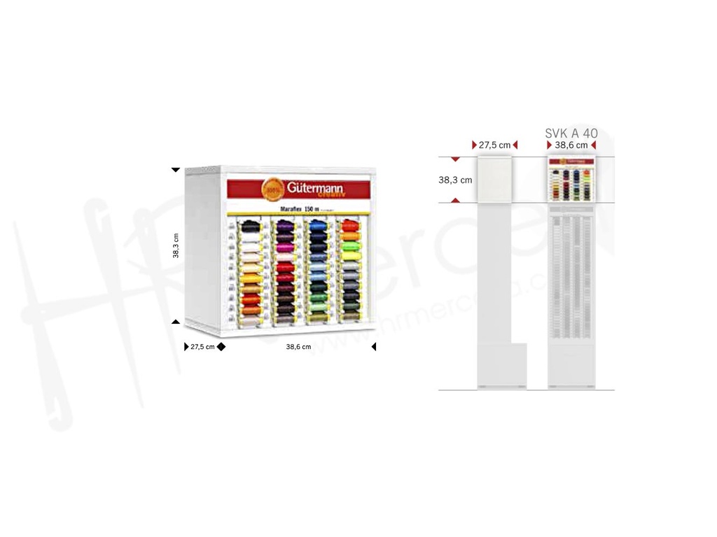 Exp. Maraflex 150 m SVK A 40 colores