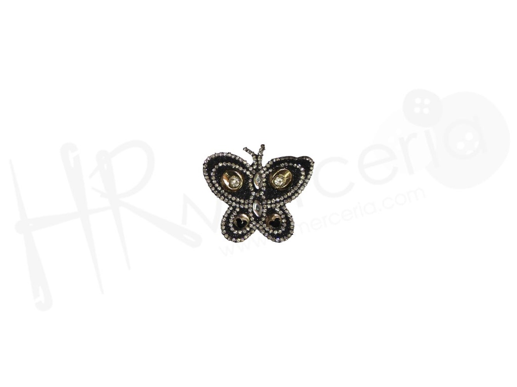 Aplicacion mariposa strass SSM2 par