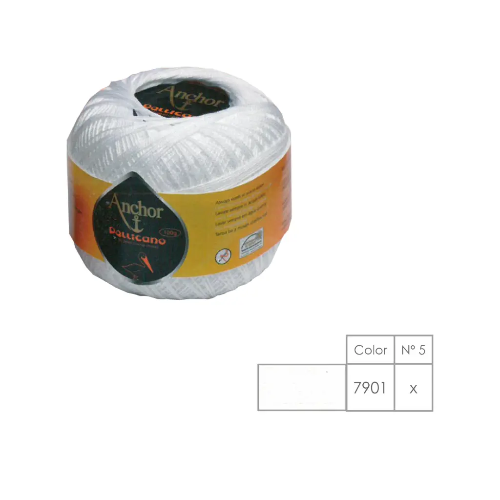 Ovillo 100 gramos Pelicano Nº 5