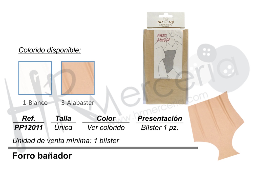 Forro bañador Dalay