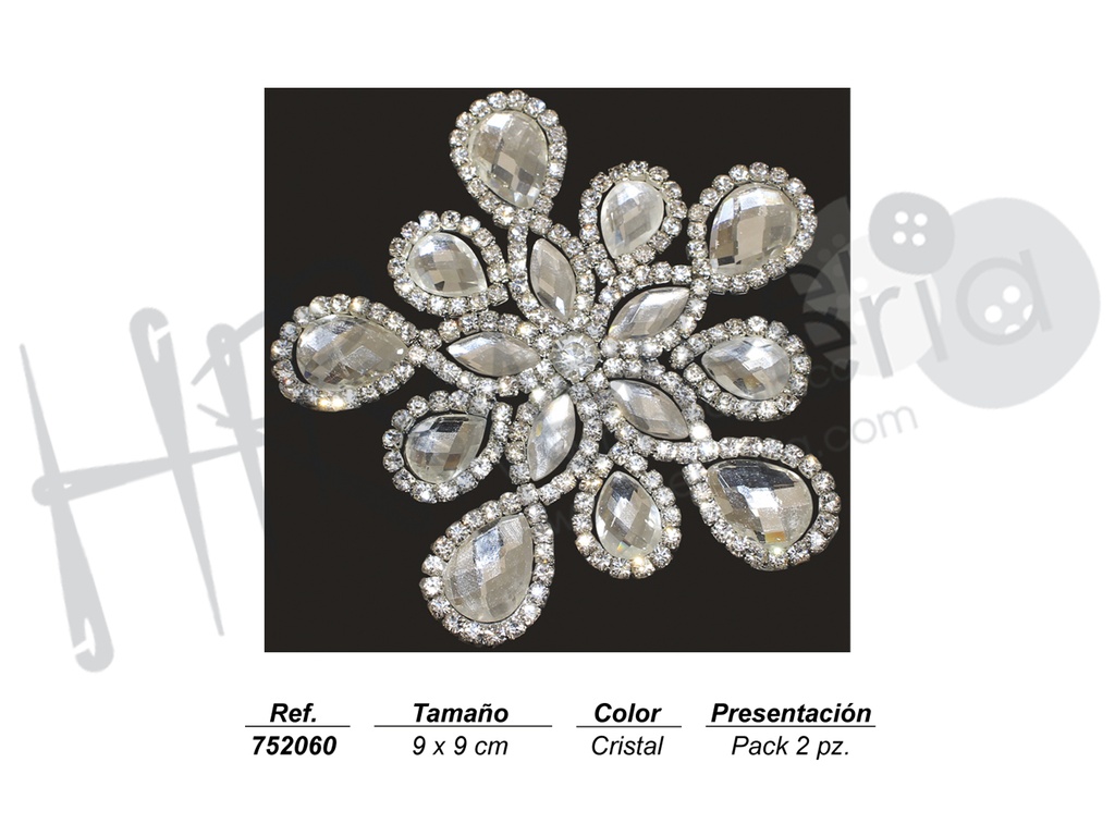 Aplicacion strass termoadhesiva 752060
