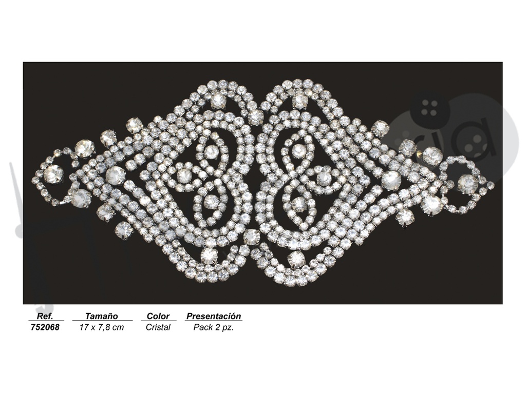 Aplicacion strass termoadhesiva 752068