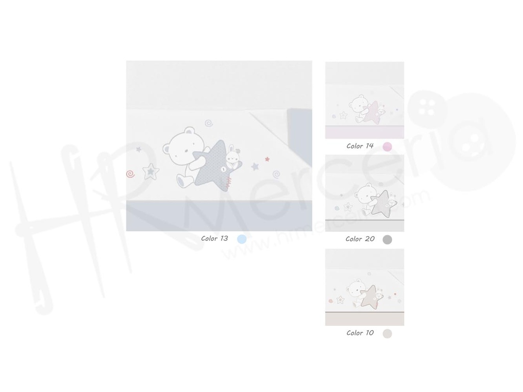 Triptico sabana minicuna bebe 100% alg. M07