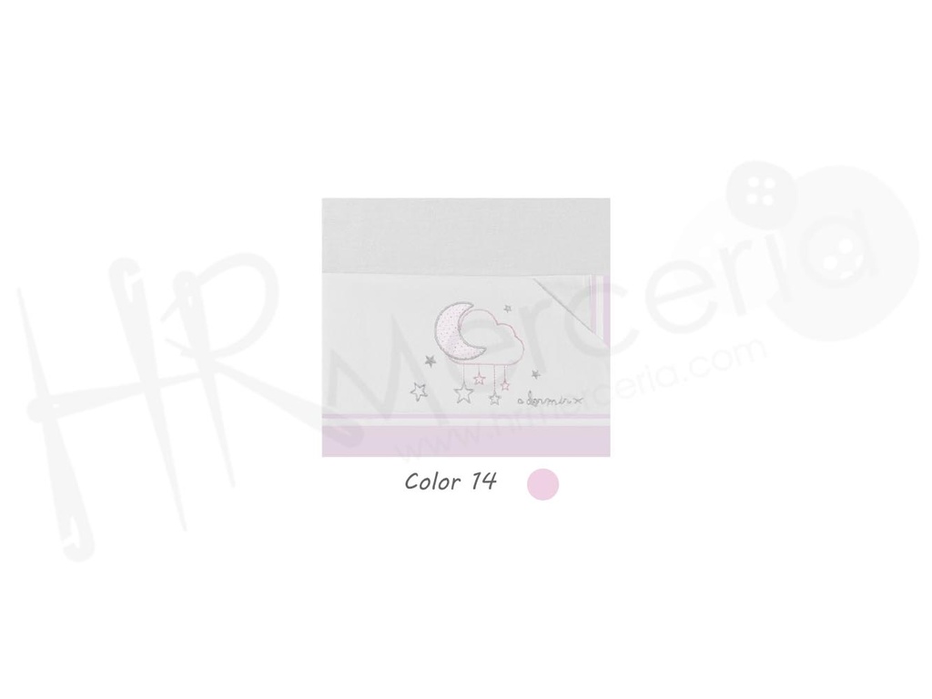 Triptico sabana coche bebe 100% alg. M01