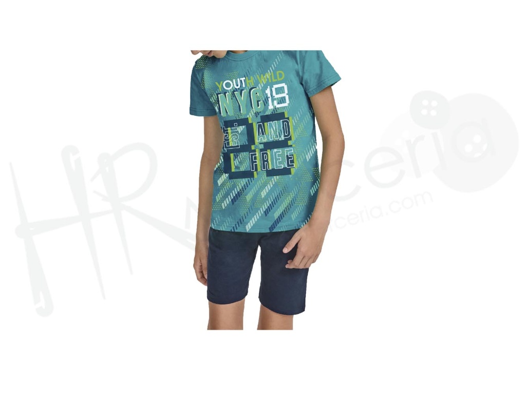 Pijama niño 21137506 Tobogan CP22