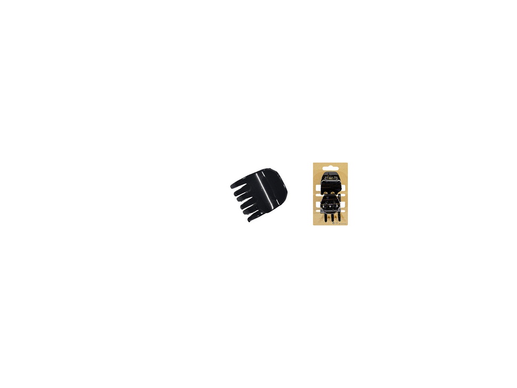 Pinza clasica pulpo mediana 3.5 cm. Pack 6 blister 2 ud