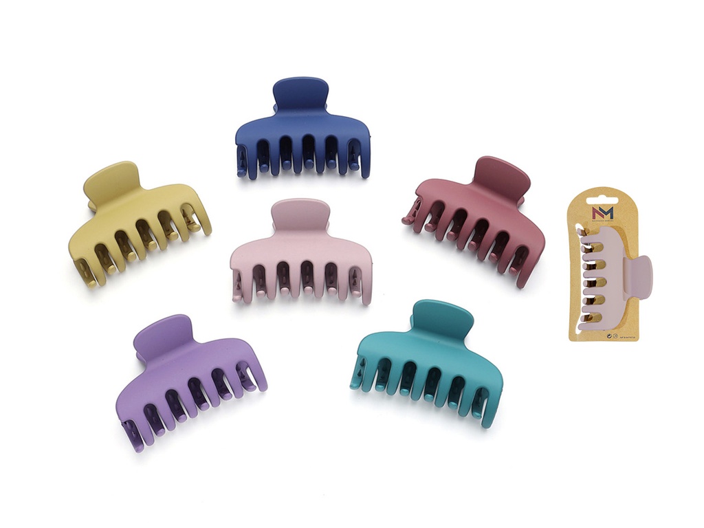 Pinza clasica 9 cm. Nature oscuro. 6 uds