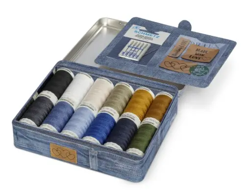 Denim Box 12 Hilo Denim 100 m + 5 Agujas