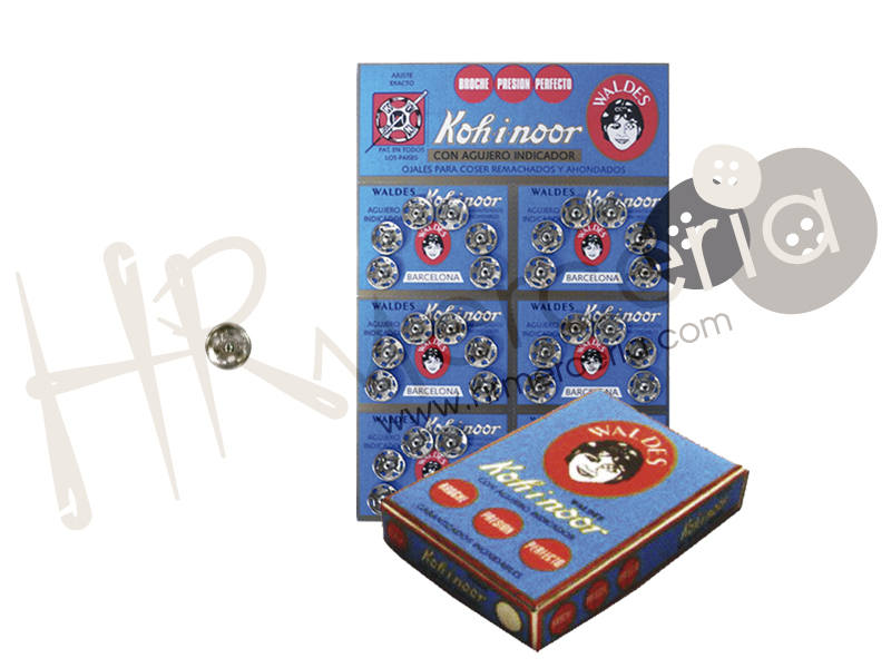Broche presión Koh-i-noor 288 pz. Nº 0