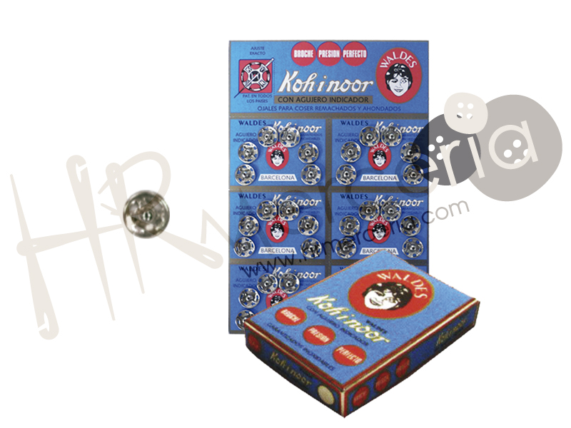 Broche presión Koh-i-noor 288 pz. Nº 01
