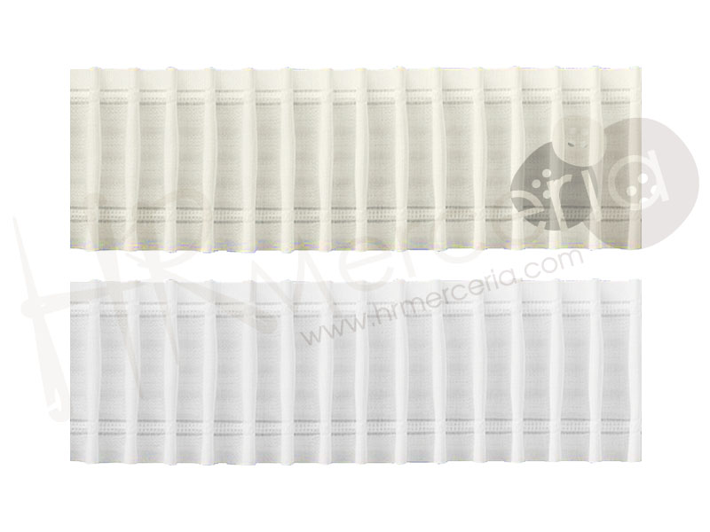 Cinta fruncida Aut 65 pack 50 metros