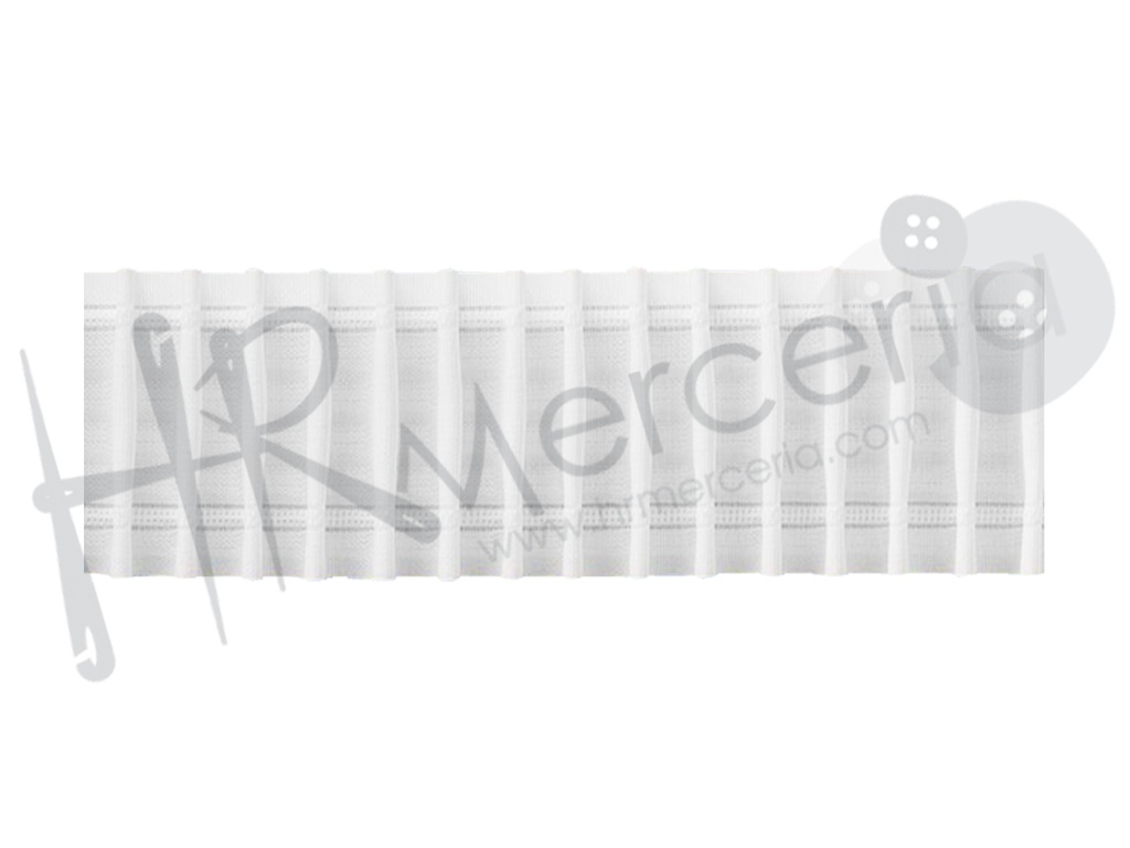 R Cinta fruncida Aut 75 pack 50 metros