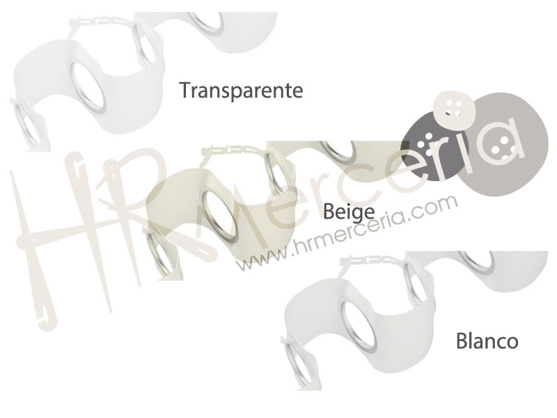 Cinta ojetes de 80/42 mm pieza 25 M