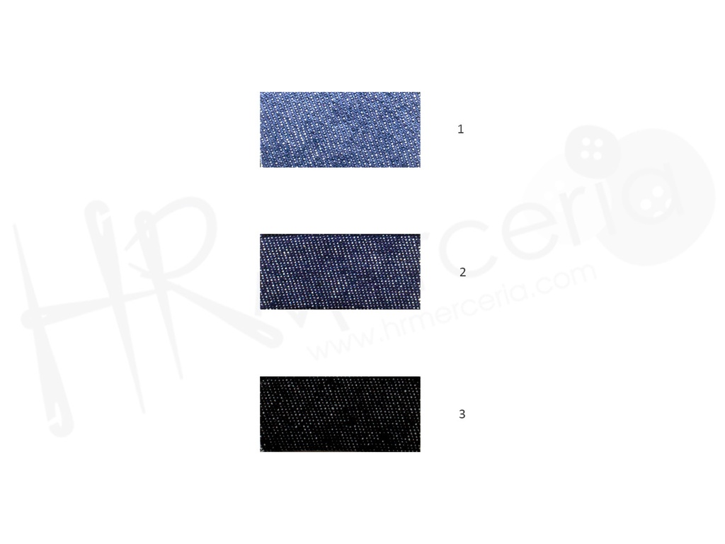 Cinta elástica Melograno Denim I20 pza 10 mts