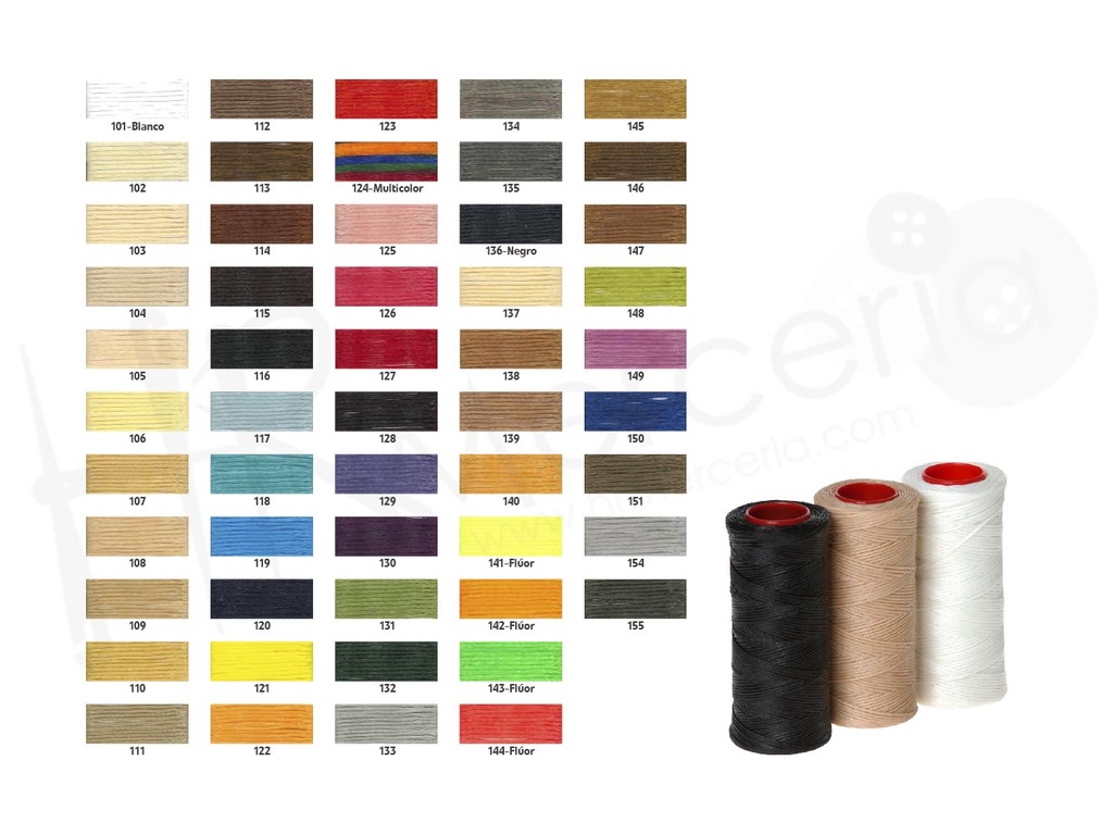Cordon Kiowa poliester 1 mm pza 150 mts