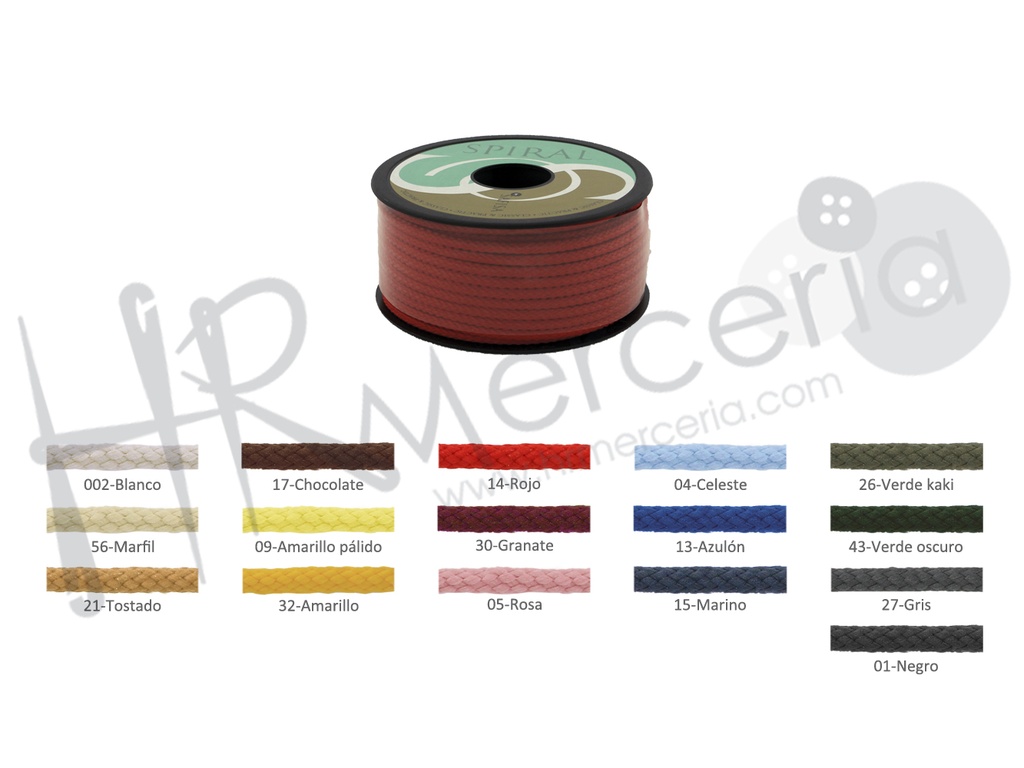 Cordon anorak 25281 Pack 25 m
