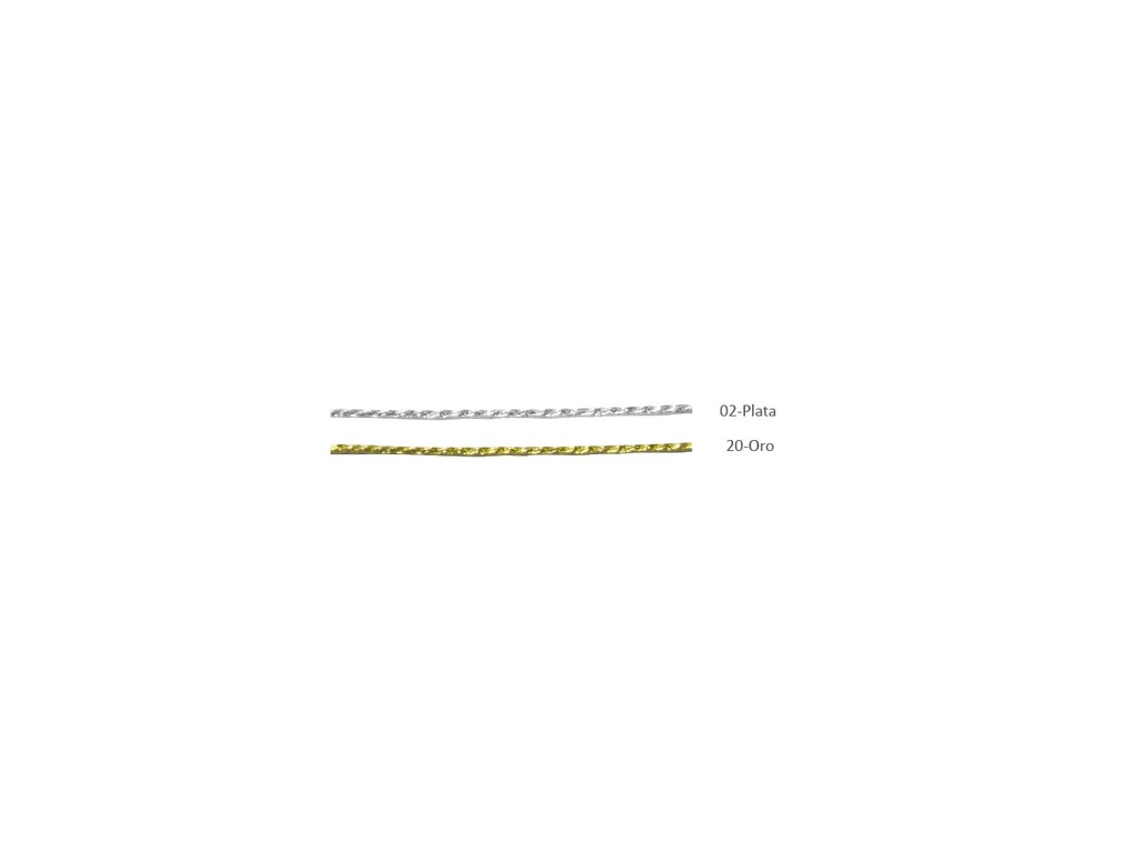 Cordon 2 mallas metal glase 1,5 mm 425