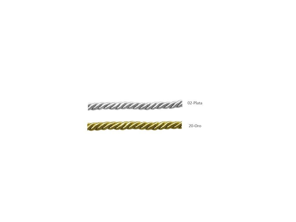 Cordon 3 mallas gruesas metal 450
