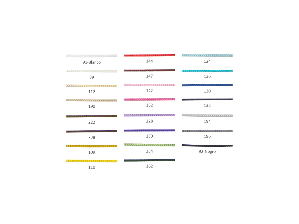 Cordon 8395 pantallas fino 2 mm