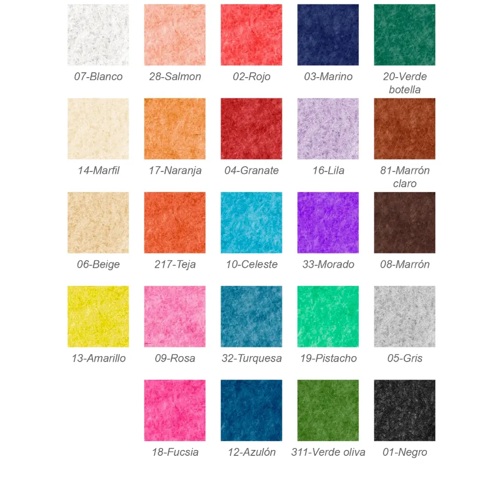Fieltro 3242 31 X 29 pack 10 unid