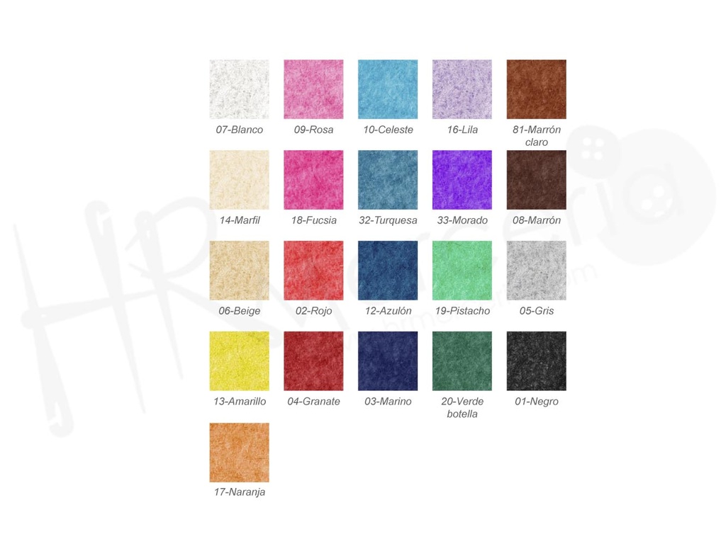 Fieltro 8006 pack 5 metros X 90 cm