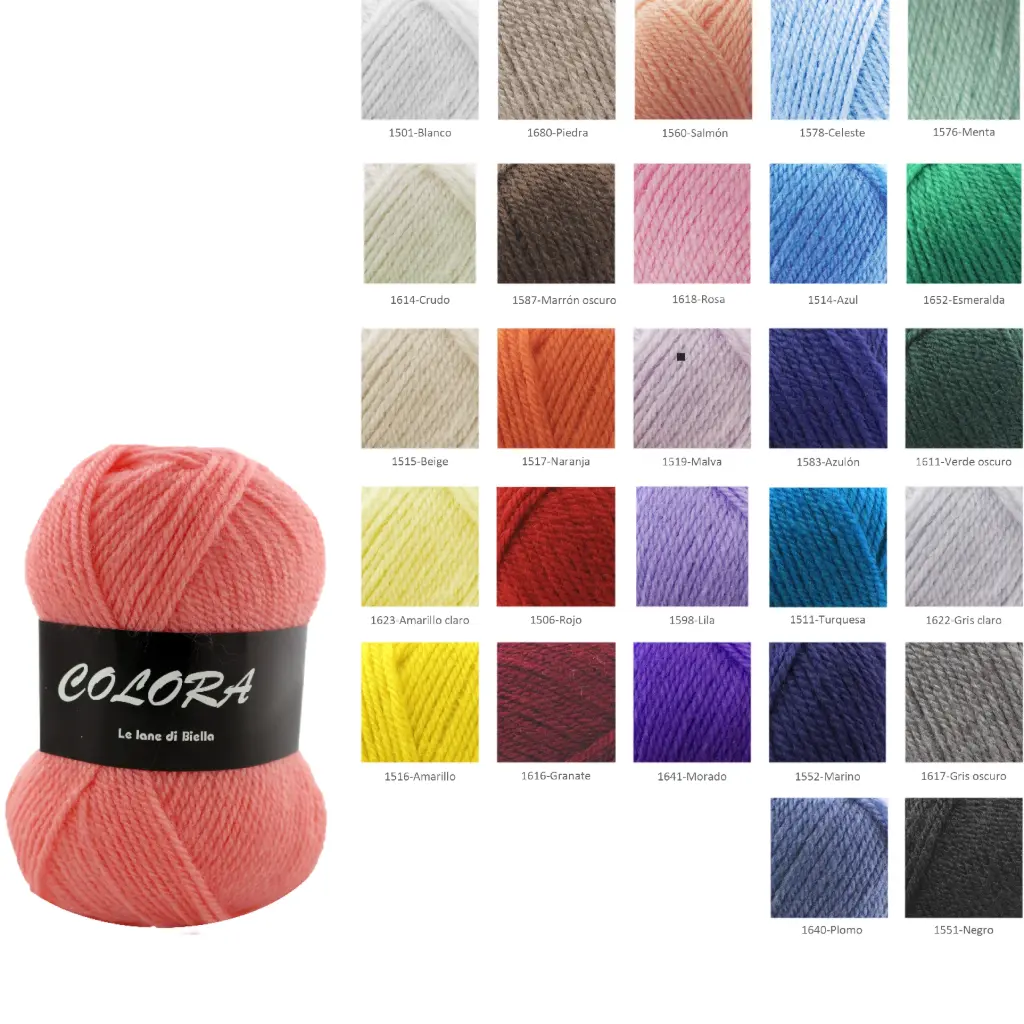 Lana Colora pack 5 ovillos de 50 gr