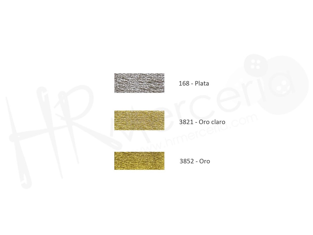 Madeja Mouline metal DMC pack 6 unid.