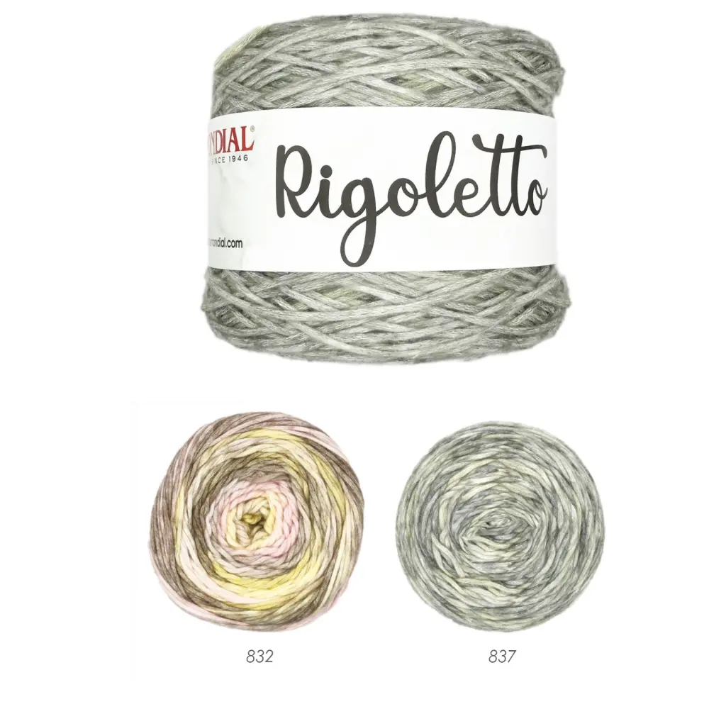 Lana Rigoletto Mondial pack 6 madejas 150 grms