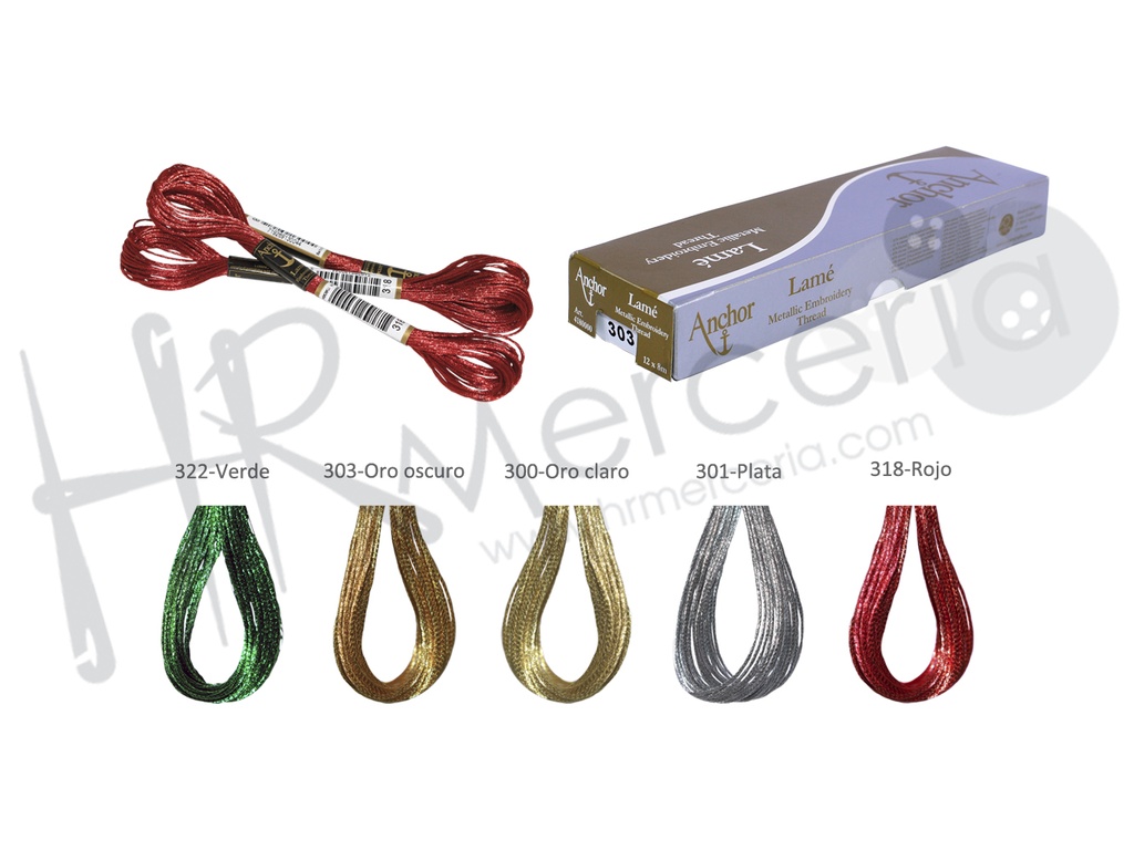 Madeja lame 4180000 pack 12 madejas