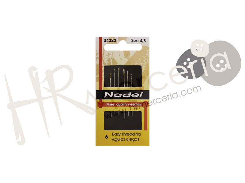 Aguja ciega lateral 6 ud 04323