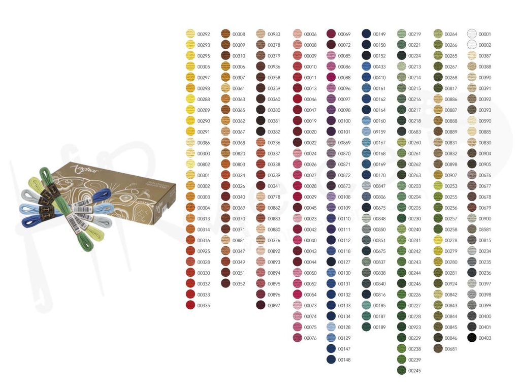 Tapiceria suave anchor 4335000 pack 12 pz.