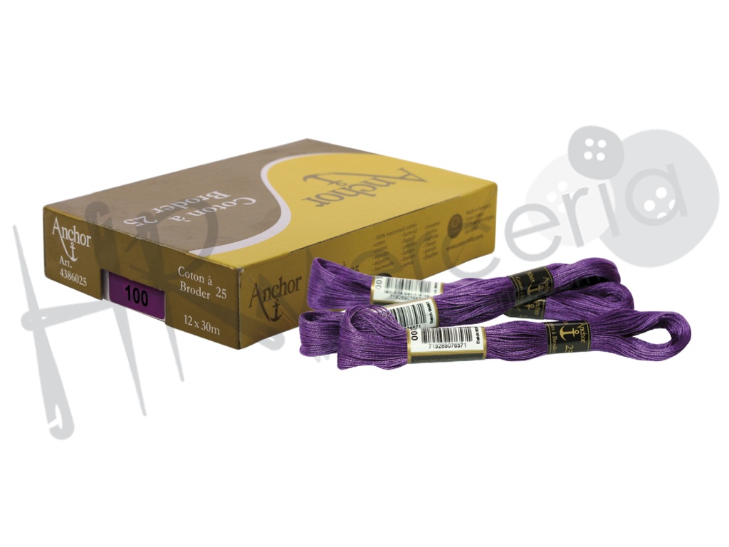 Madeja Ancora 4386025 Nº25 caja 12 pz.