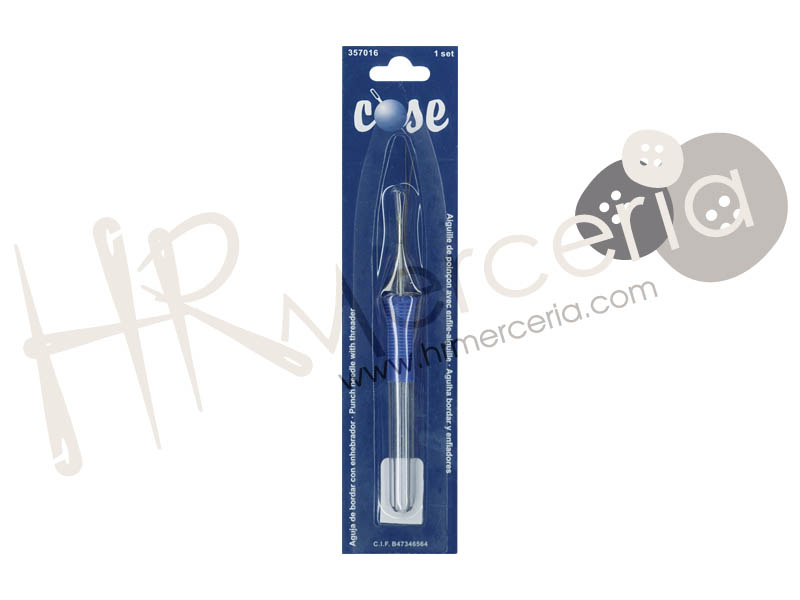 Aguja bordar mas enhebrador 357016